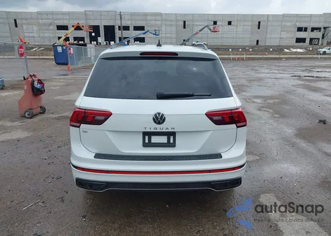 2024 Volkswagen Tiguan 2.0T Se R-Line Black из США, поврежденный, VIN 3VVCB7AX9RM112884